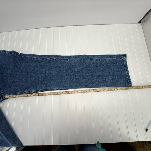 Harley-Davidson Mens Jeans 36x34 (Actual 35x33)  Denim Straight Leg Med Wash - Picture 6 of 9